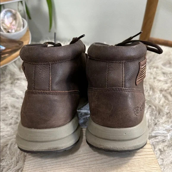 ARIAT Mens Brown Spitfire H20
Waterproof Moc Toe Casual Boots Size 11.5 D Width - Picture 6 of 17